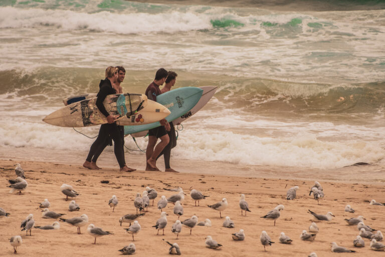 Australian surfers